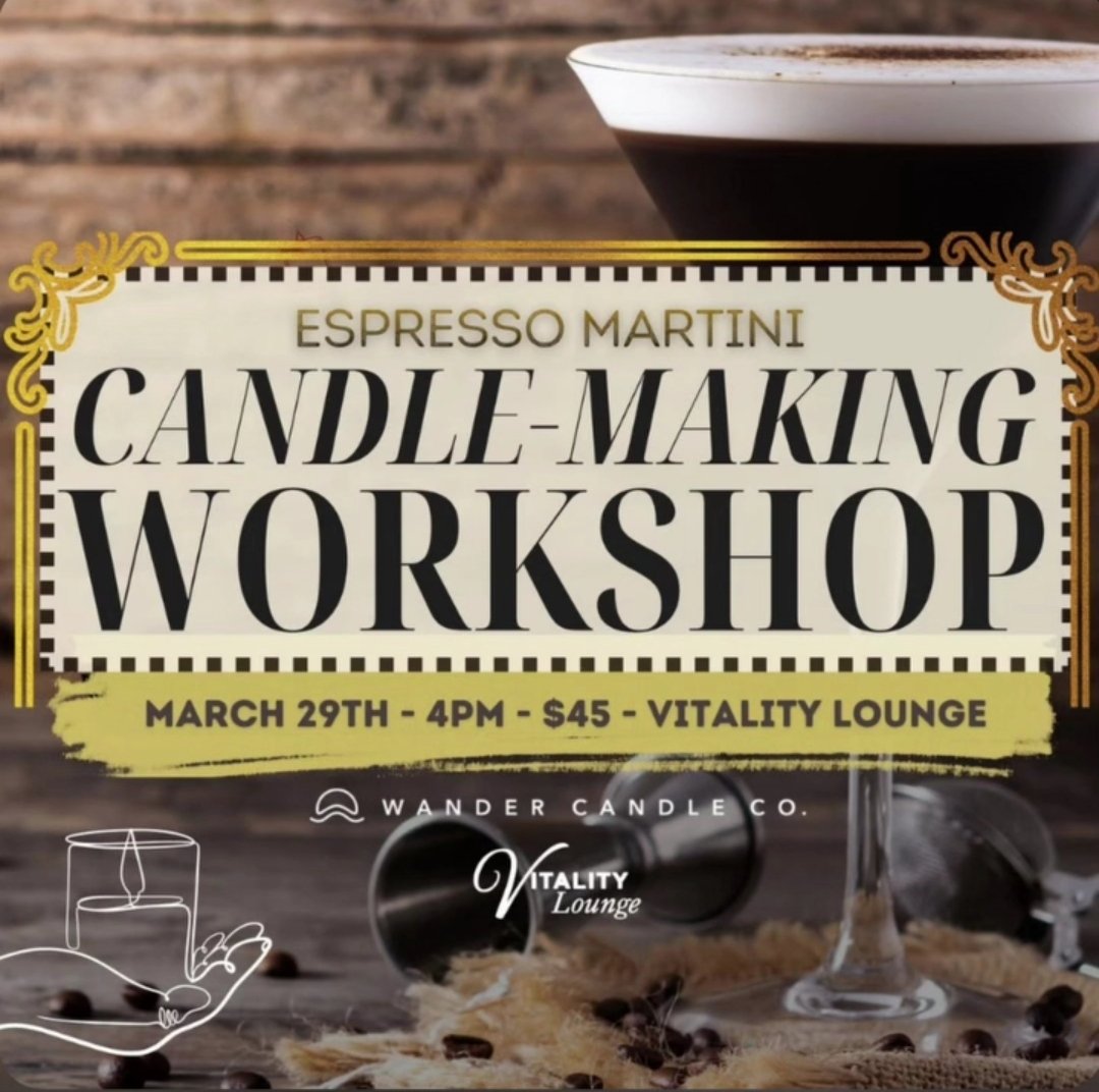 Espresso Martini Candle-Making Experience