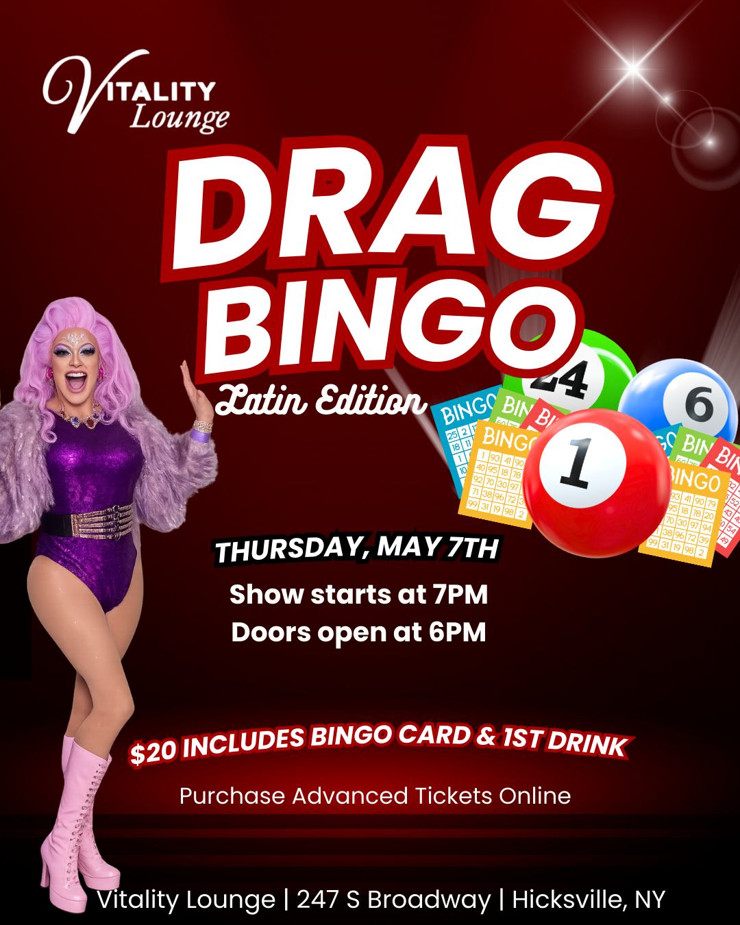 Drag Bingo: Latin Edition