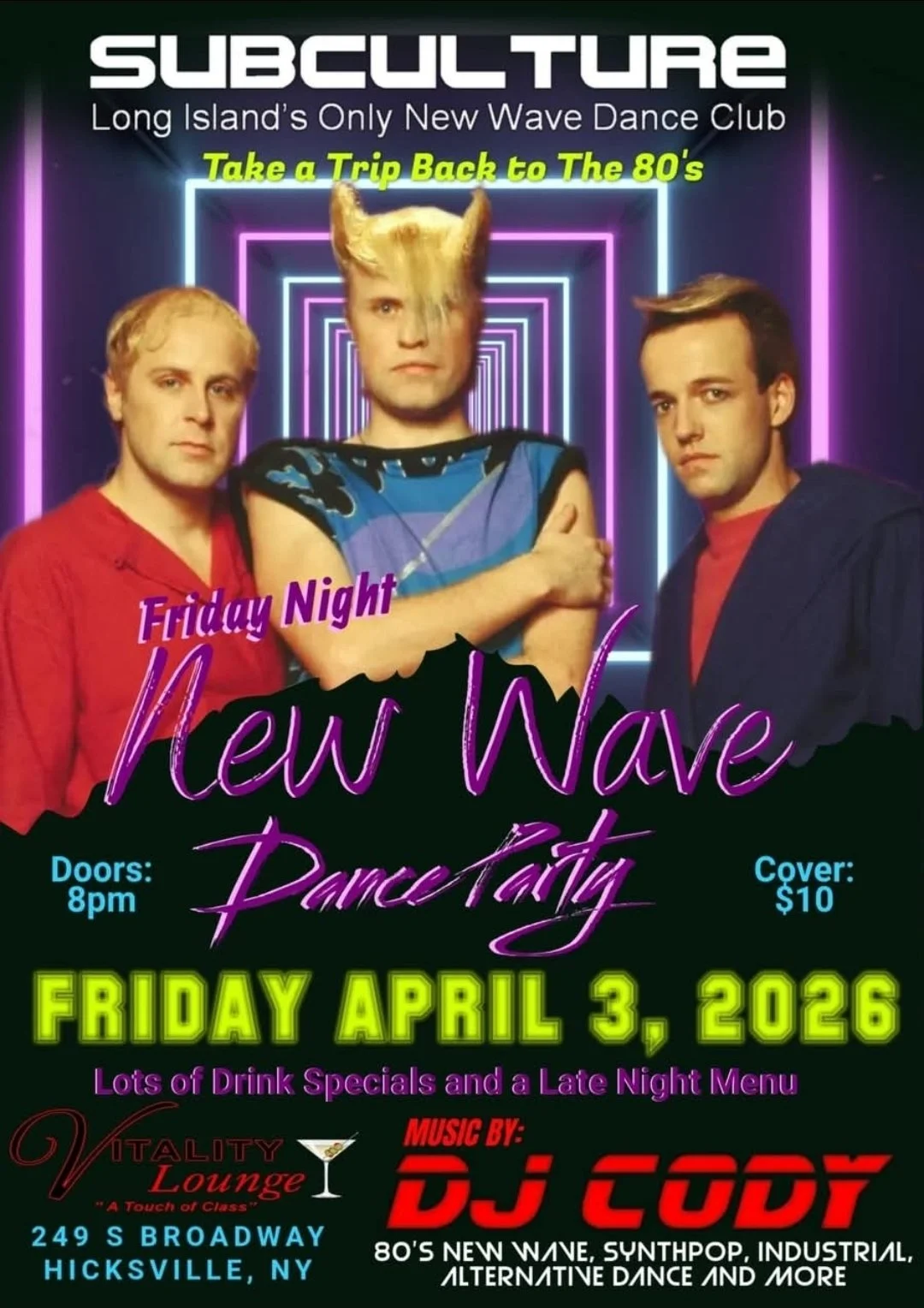 80's New Wave Dance Party
