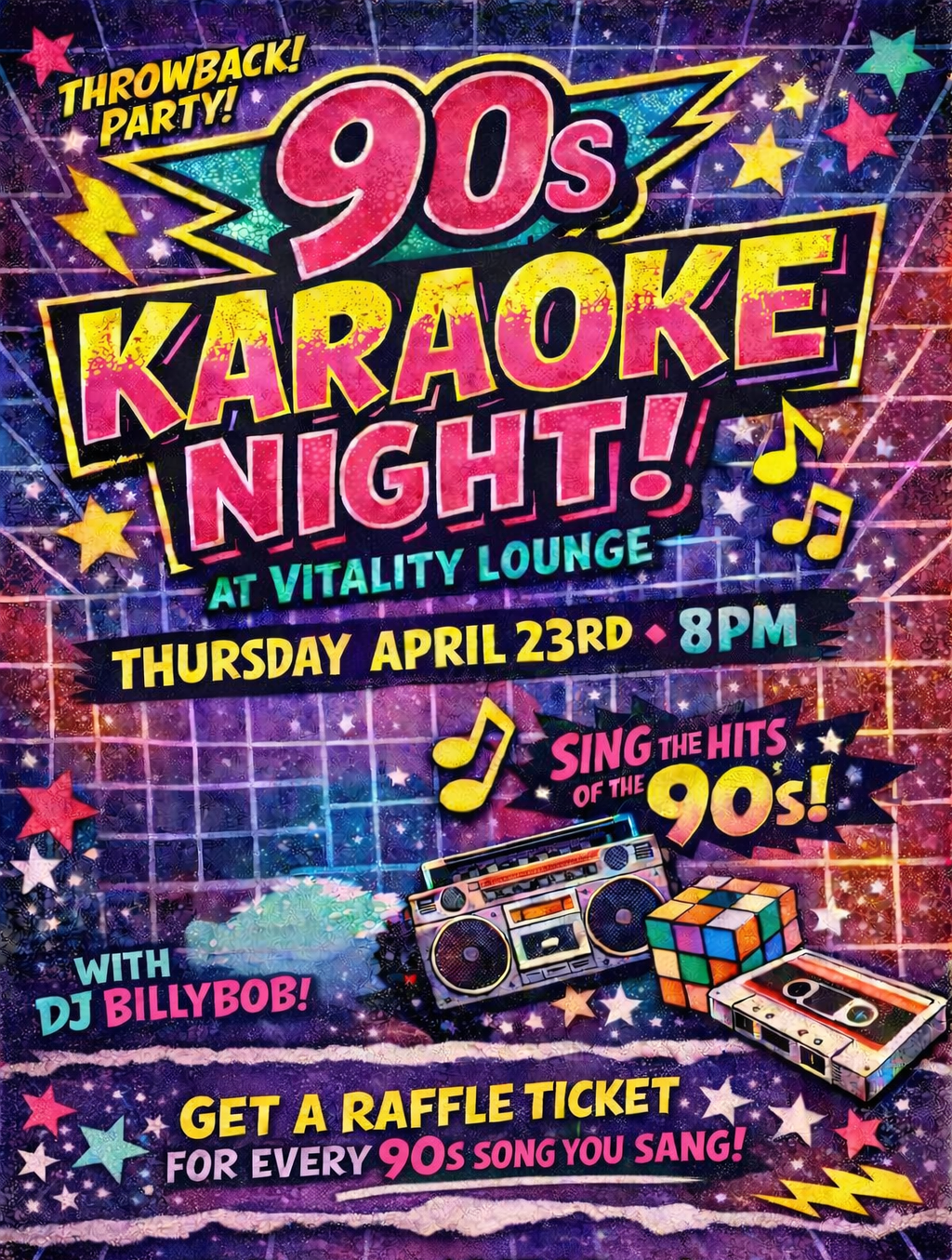 90's Karaoke Night