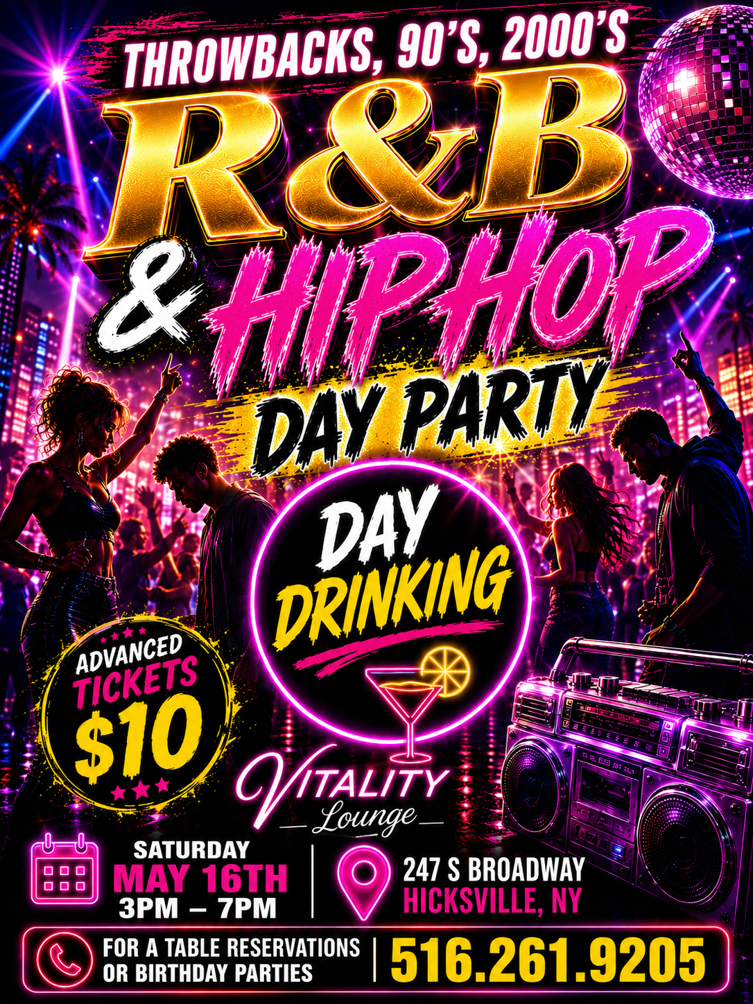 Old School R&B and Hip Hop Day Party