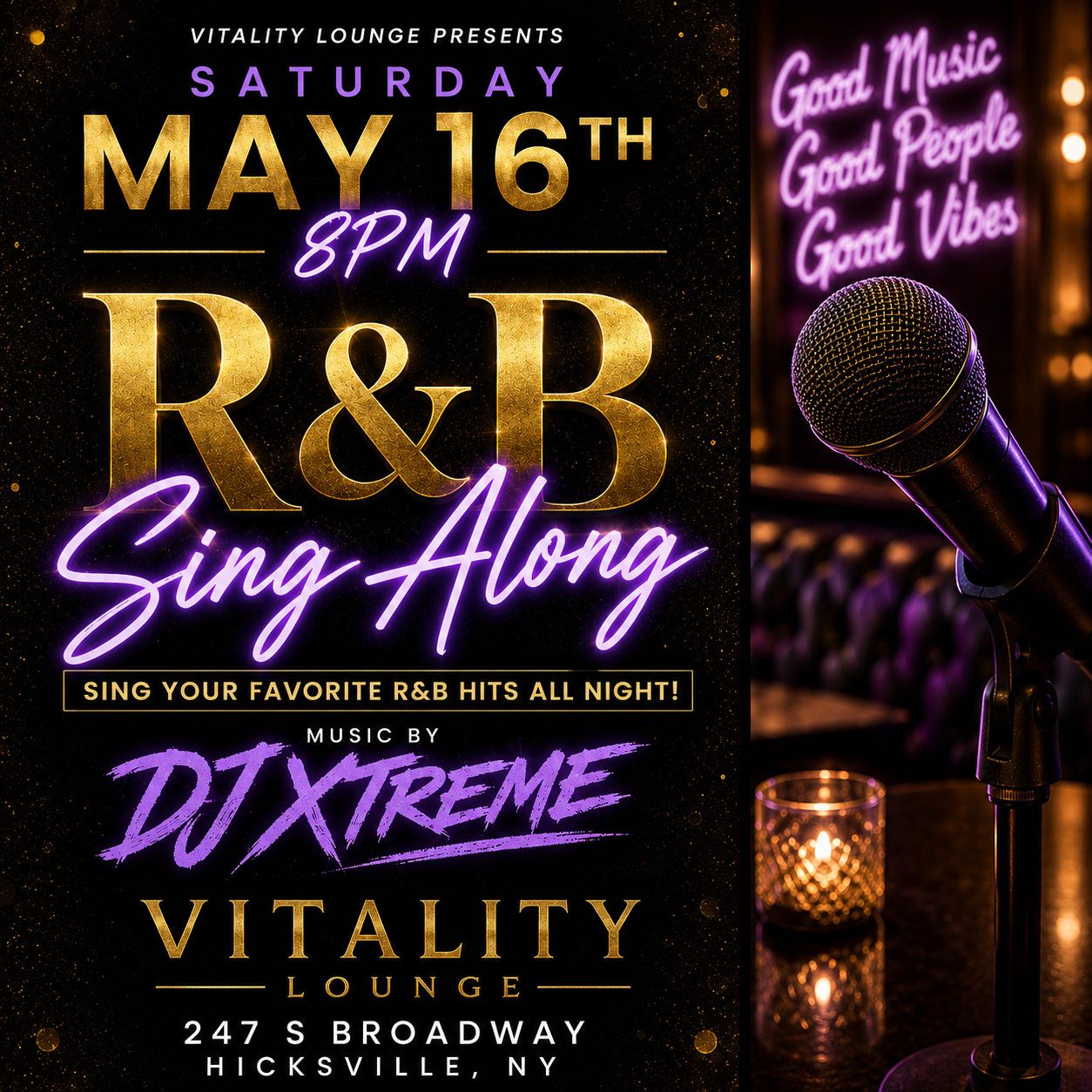 R&B Singalong w/ DJ Xtreme