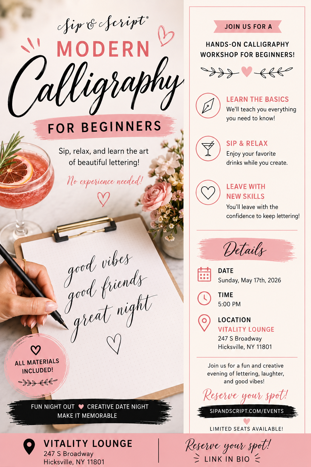 Sip & Script