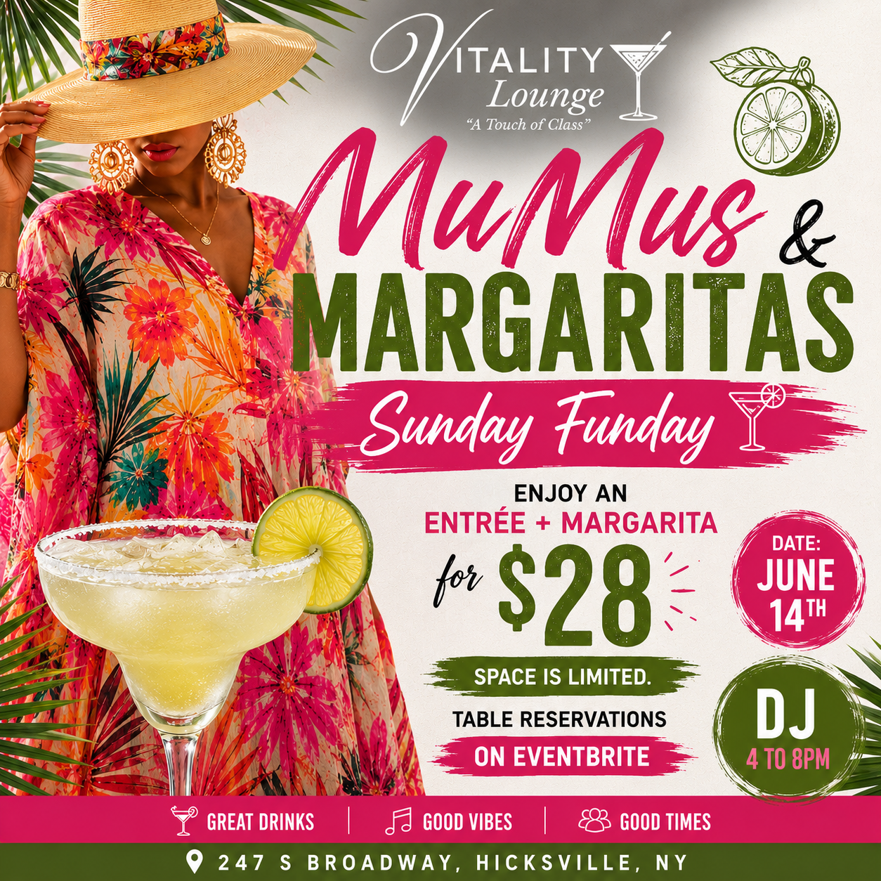 MuMus & Margaritas Sunday