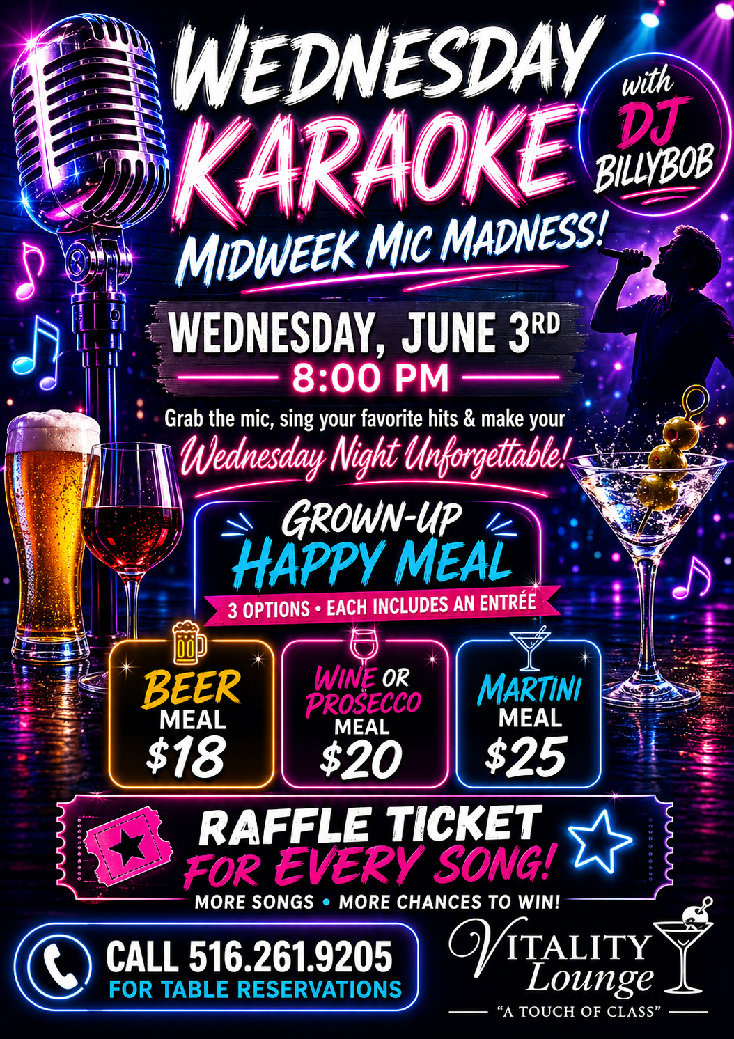 Wednesday Night Karaoke w/ DJ BillyBob