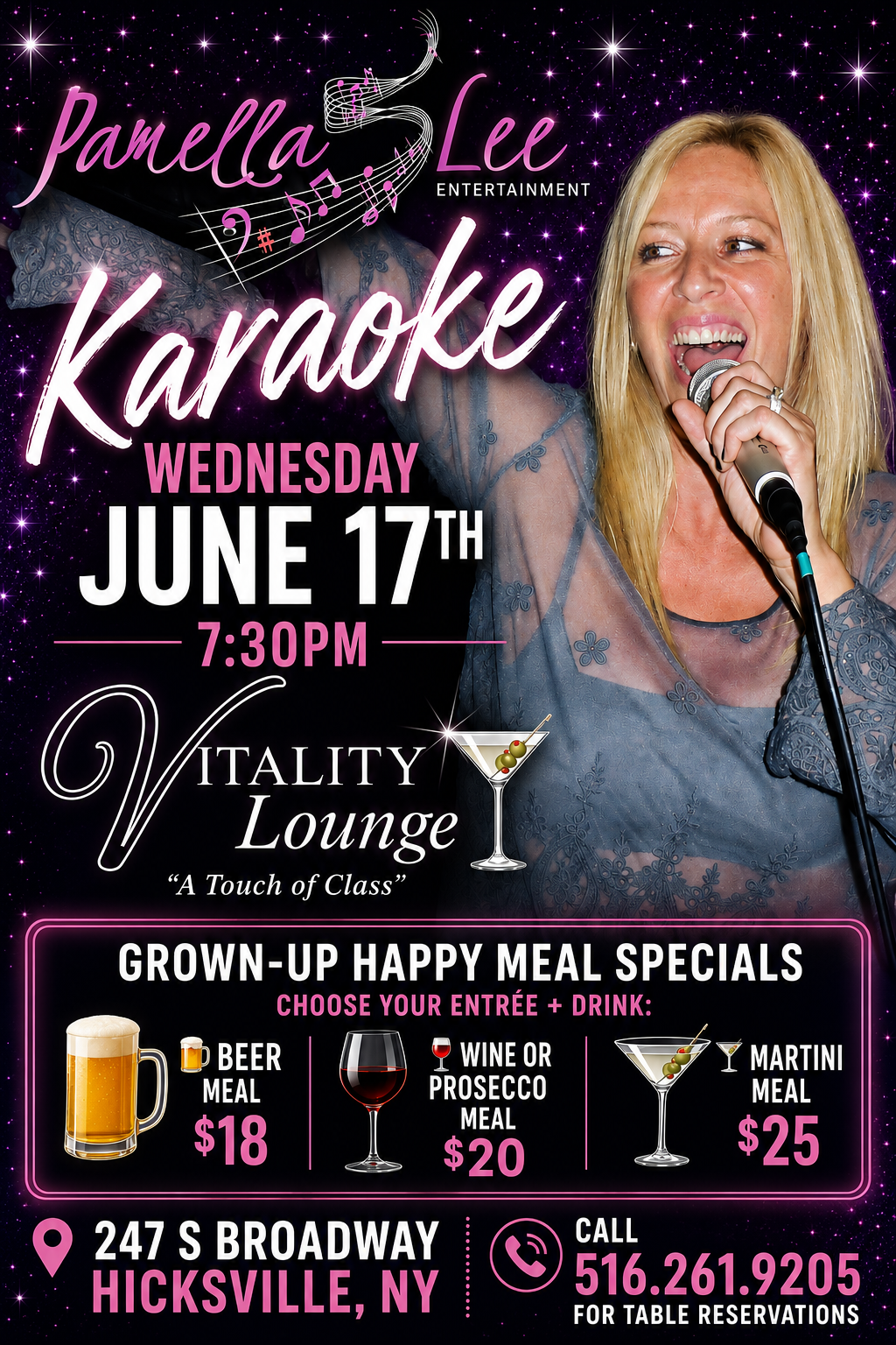 Pamela Lee Karaoke Night