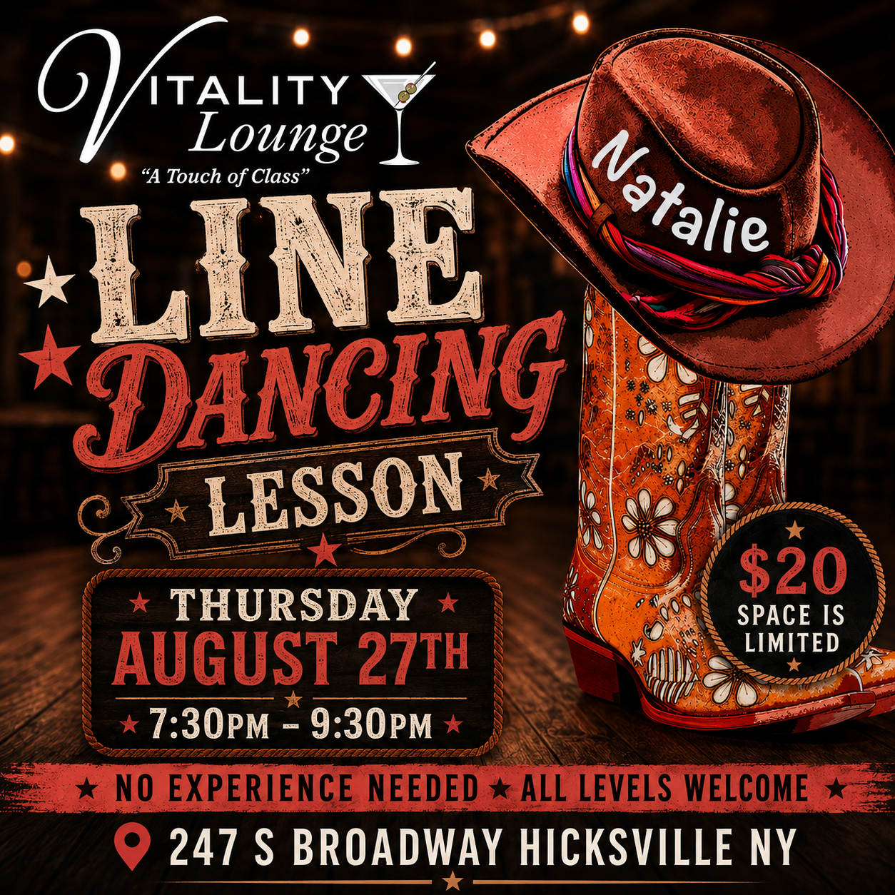Line Dancing Night
