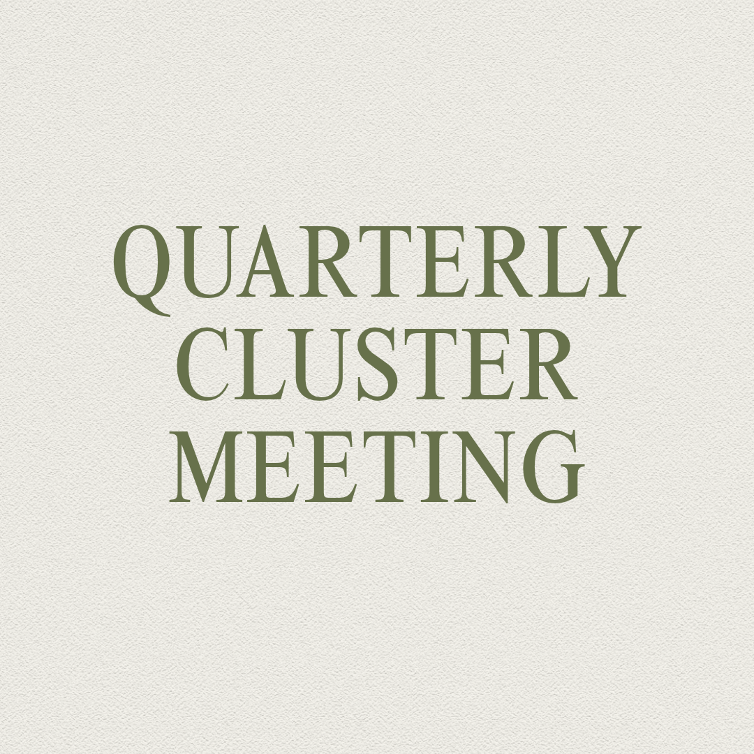 New England Woods Quarterly Cluster Meeting