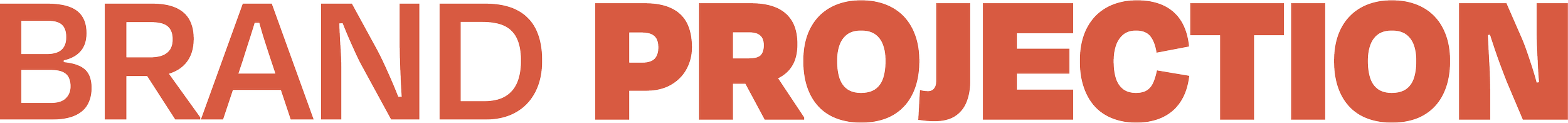 Logo événement signature BRAND PROJECTION du CLUB ANNONCEURS, l'événement annuel qui met la créativité publicitaire des marques à l'honneur.