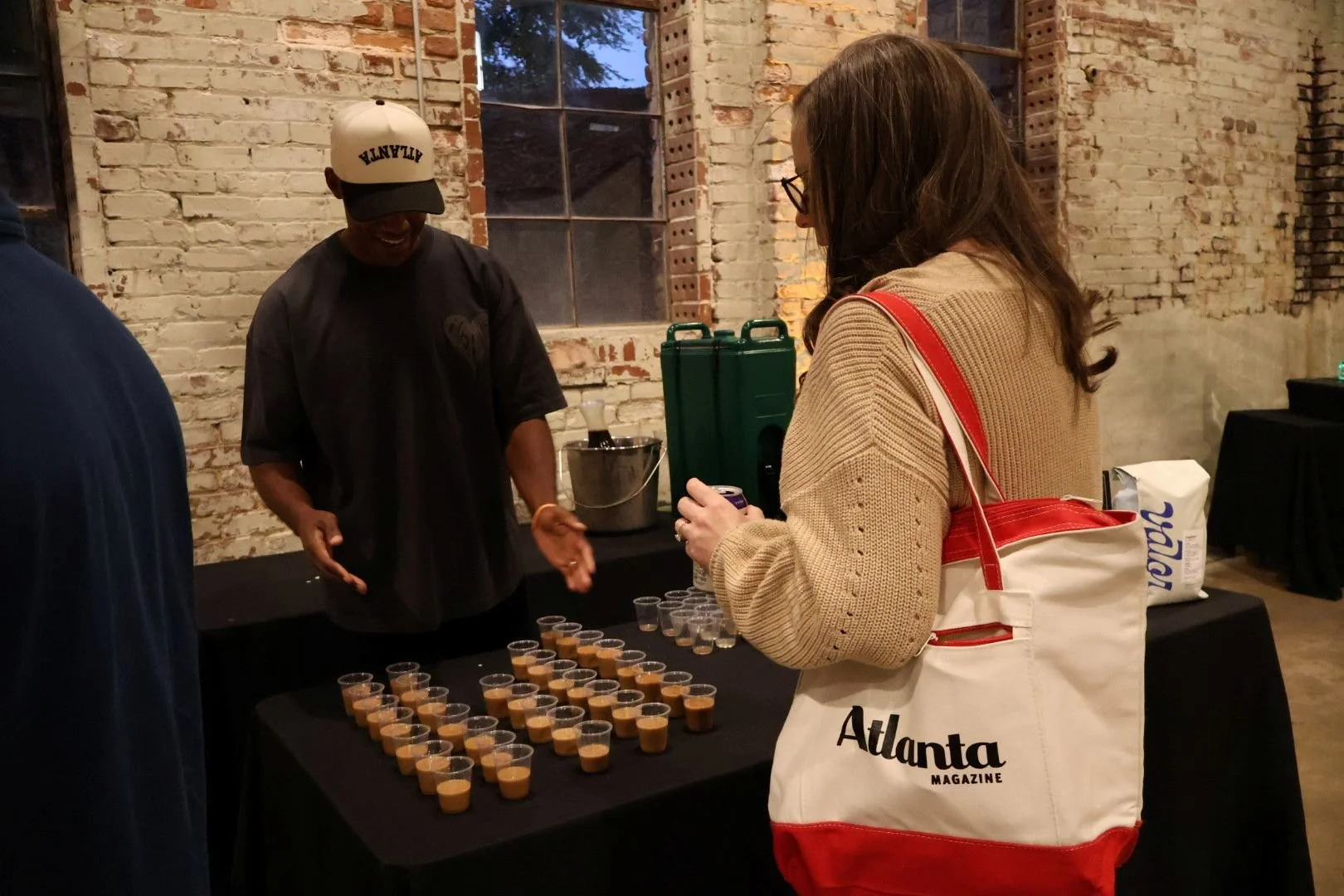  Atlanta mobile coffee bar with professional barista service 