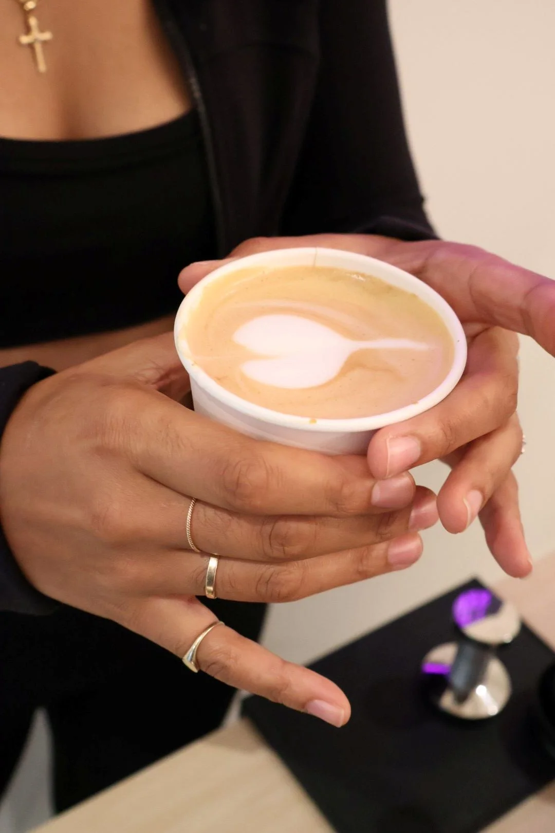  Coffee cart Atlanta bringing a hospitality experience to a local fitness community 
