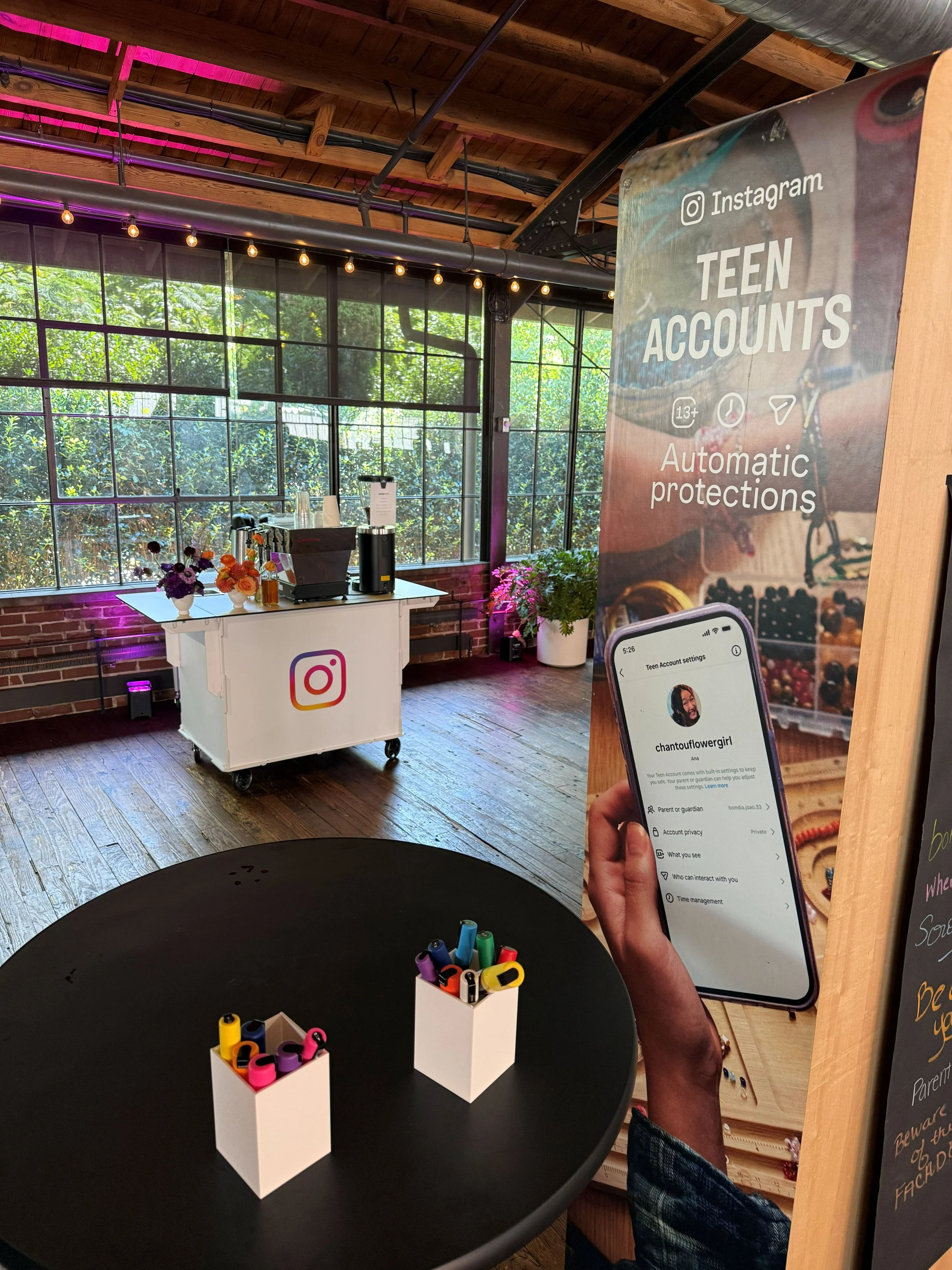 Mobile espresso bar setup by Sightline Coffee for an Atlanta brand activation