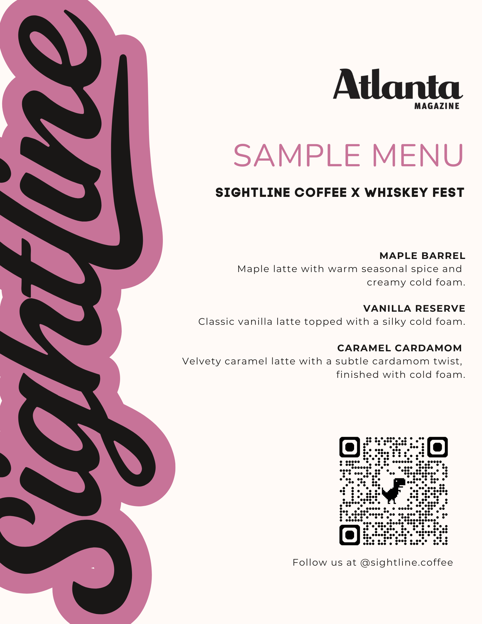 latte, vanilla latte, caramel latte, maple latte, atlanta coffee catering, atlanta coffee cart