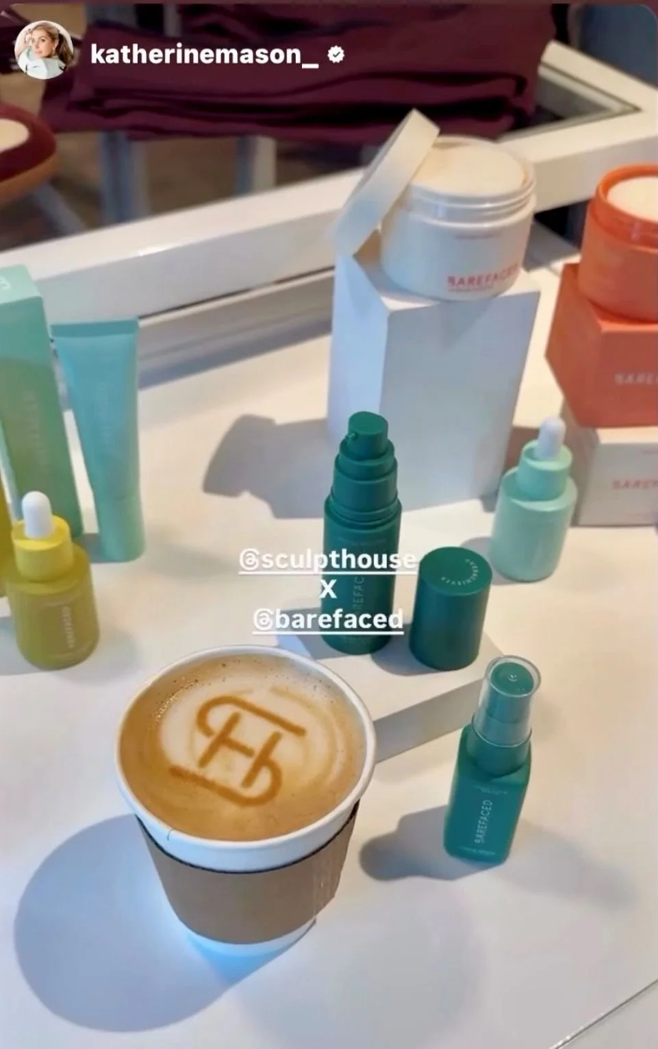 Specialty coffee catering for a Sculpthouse Pilates studio event in Atlanta