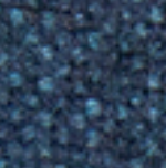 Maharam Beck textile, a close-up view of a stylish wool textile with a lot of depth and colour variation including blue threads.