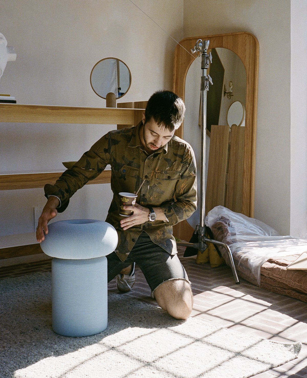 Portrait of Jake Oliveira, co-founder of Ourse, photographed in Toronto.