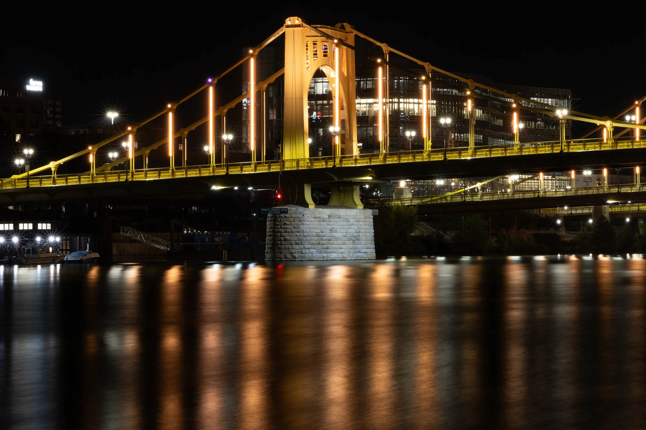 Roberto Clemente Bridge (Close Up)