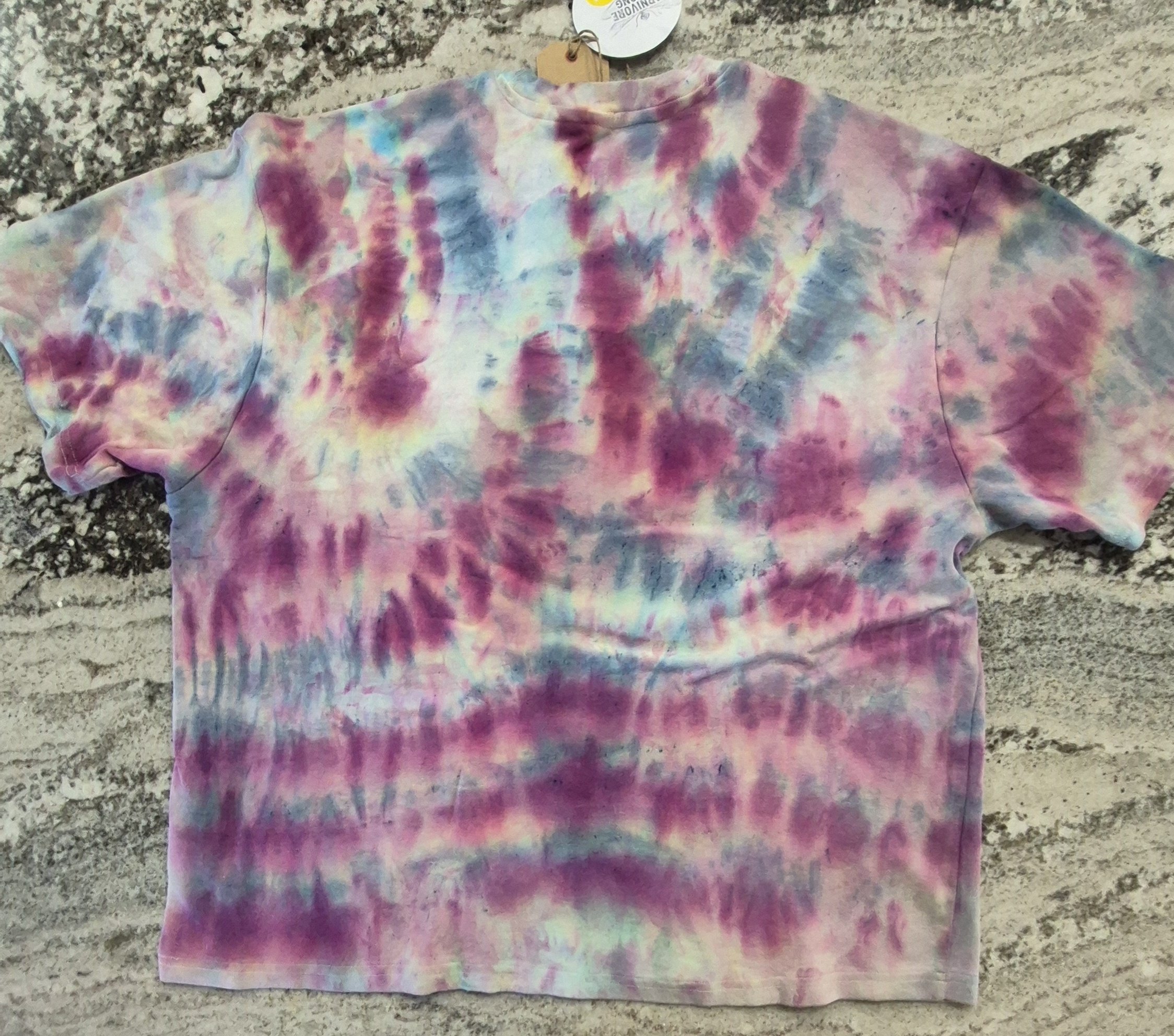 1 OF 1 TIDE DYE OVERSIZED-SHIRT MED.