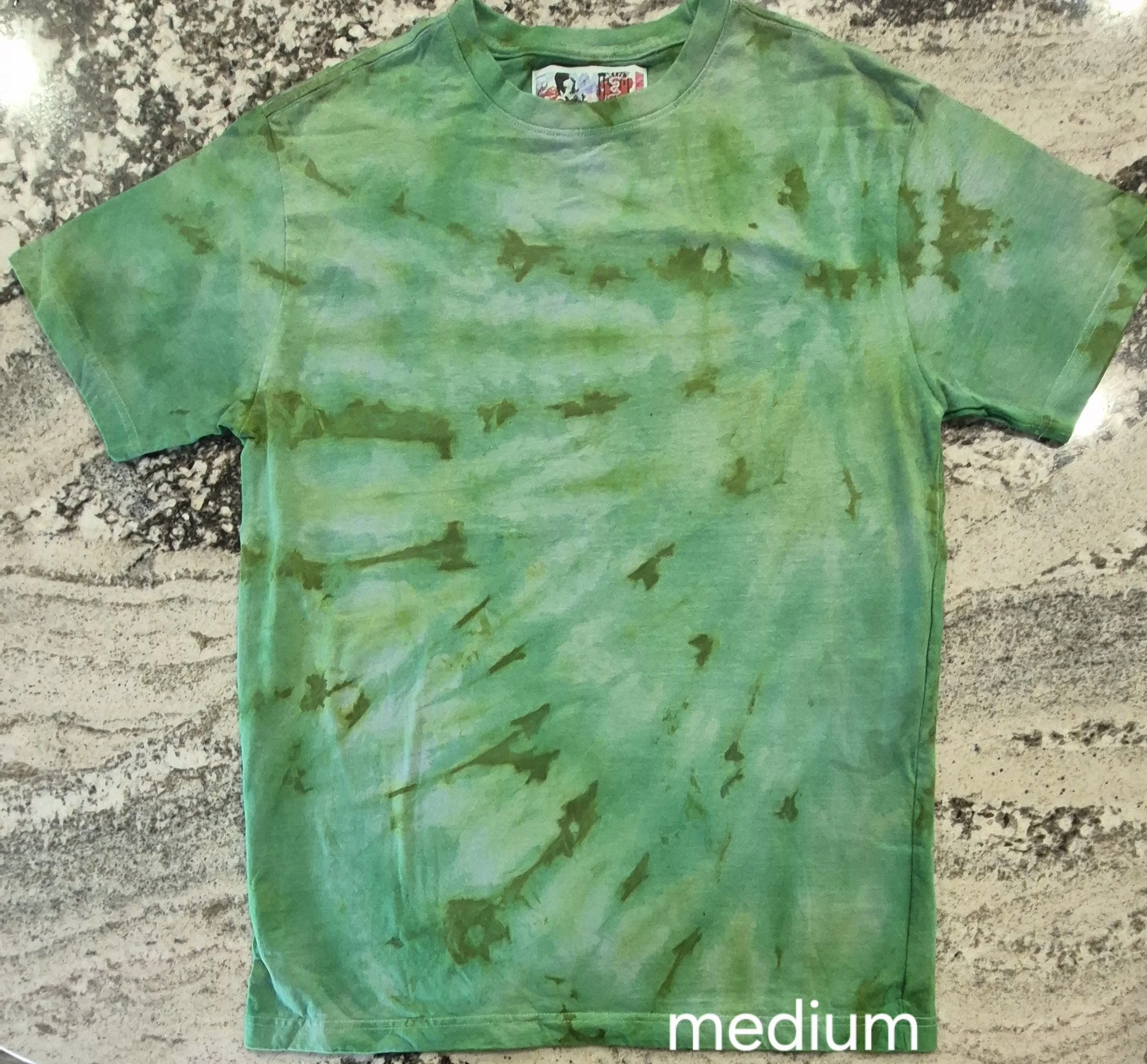 1 of 1 TIDE DYE T-SHIRT MED.