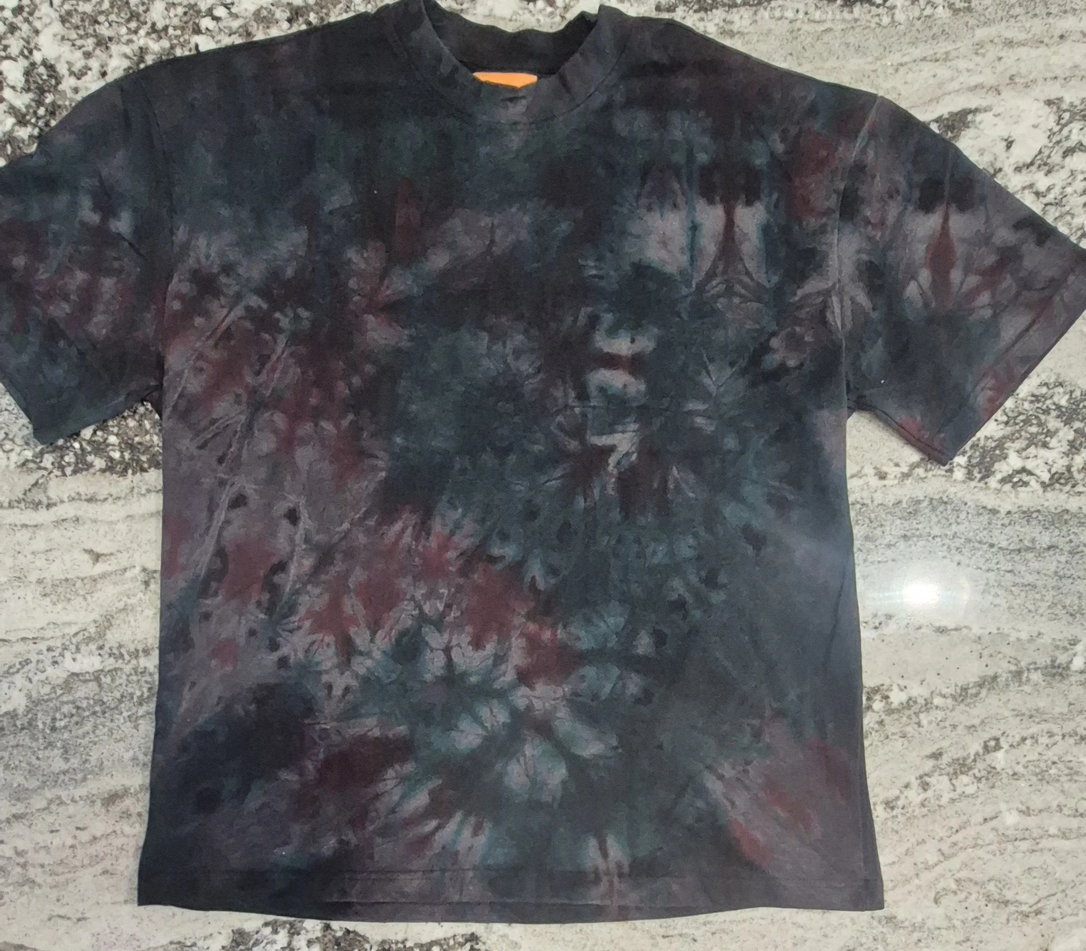 1 OF 1 TIDE DYE HEAVY T-SHIRT LARGE