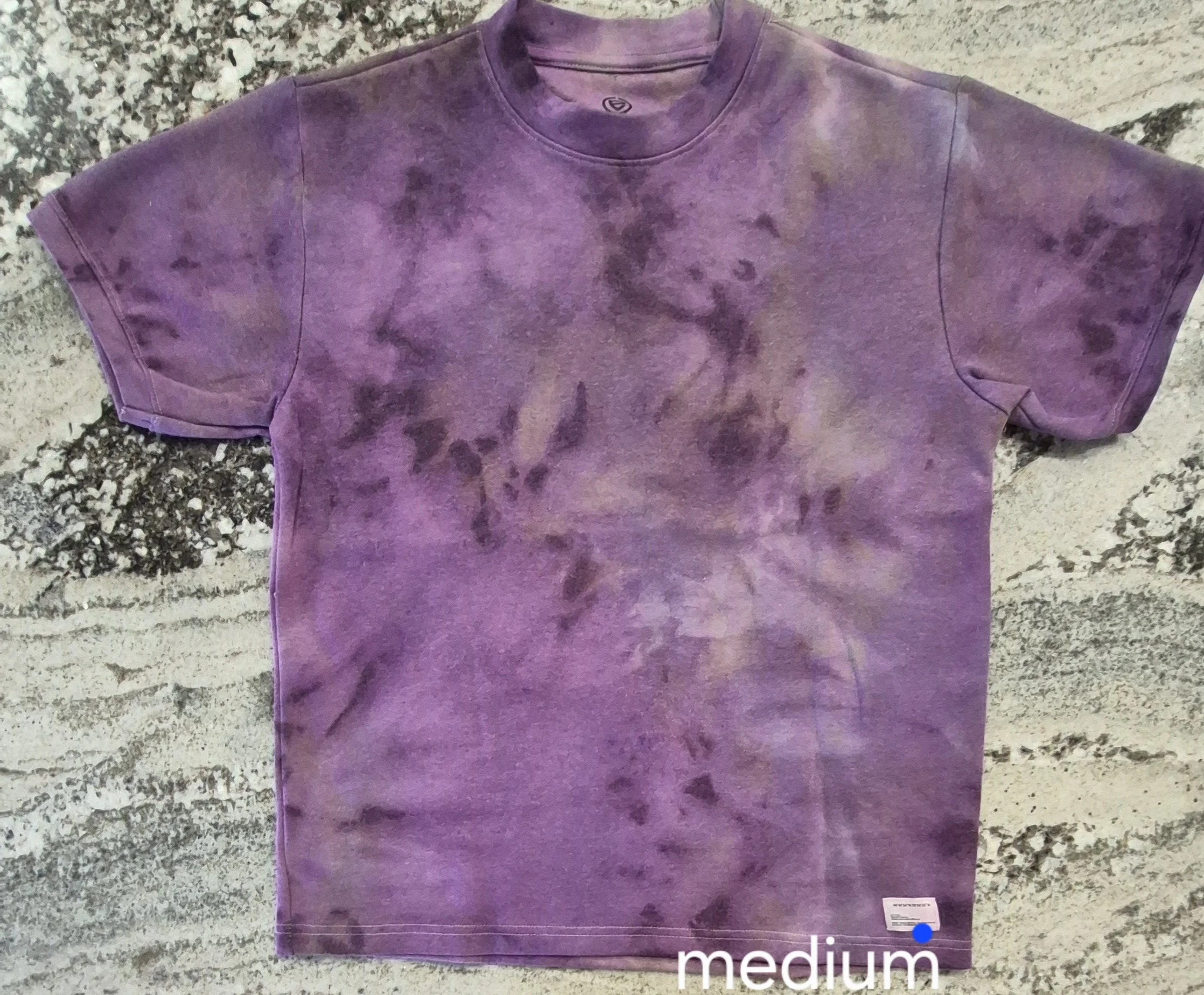 1 of 1 TIDE DYE T-SHIRT MED.