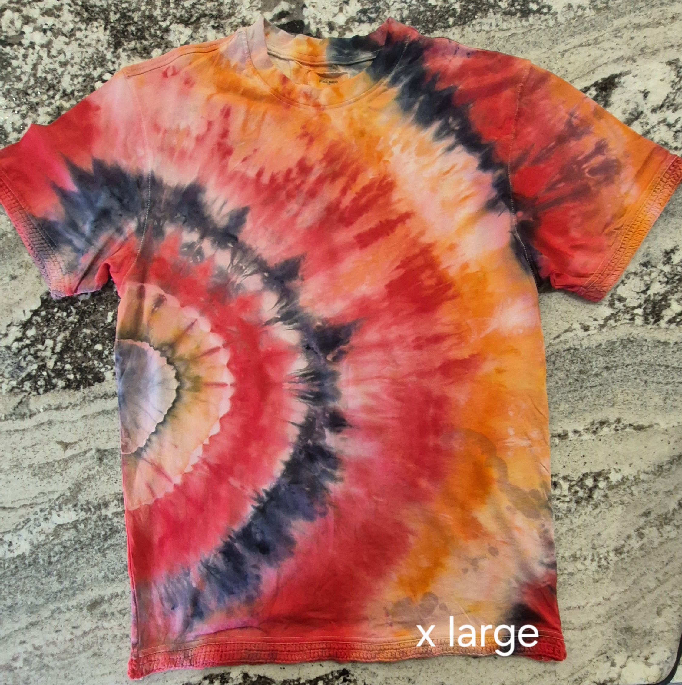 1 of 1 TIDE DYE T-SHIRT XLARGE