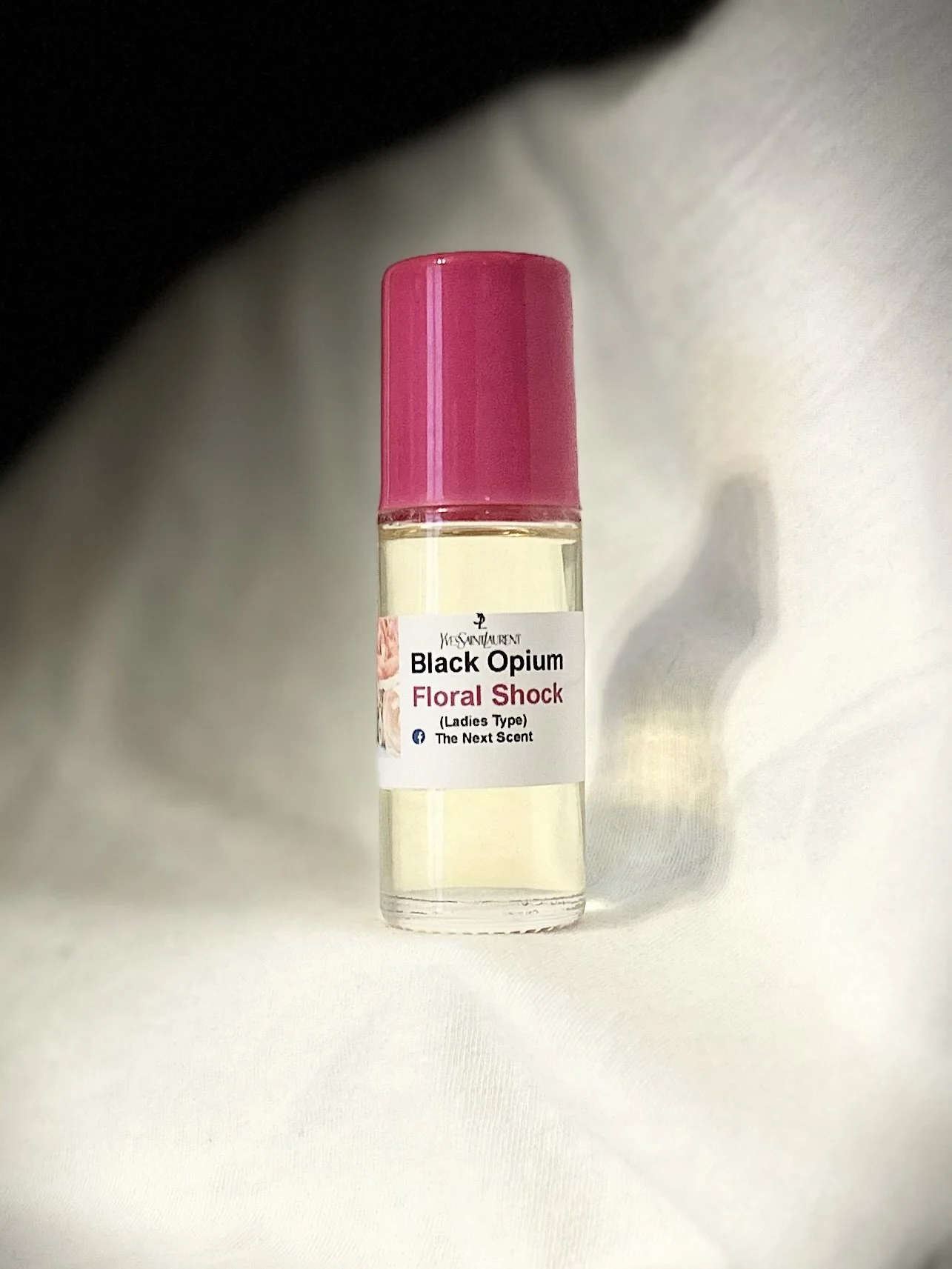 YSL:  Black Floral Shock (L) Type