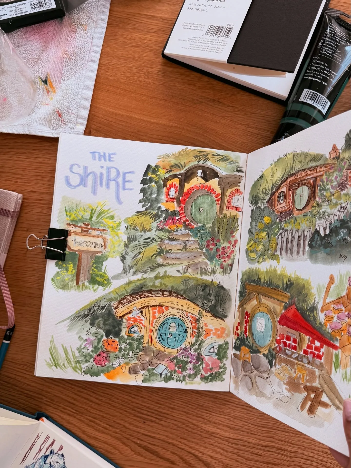 September sketchbook update #art #sketchbook #travelsketches #sketchbooktour