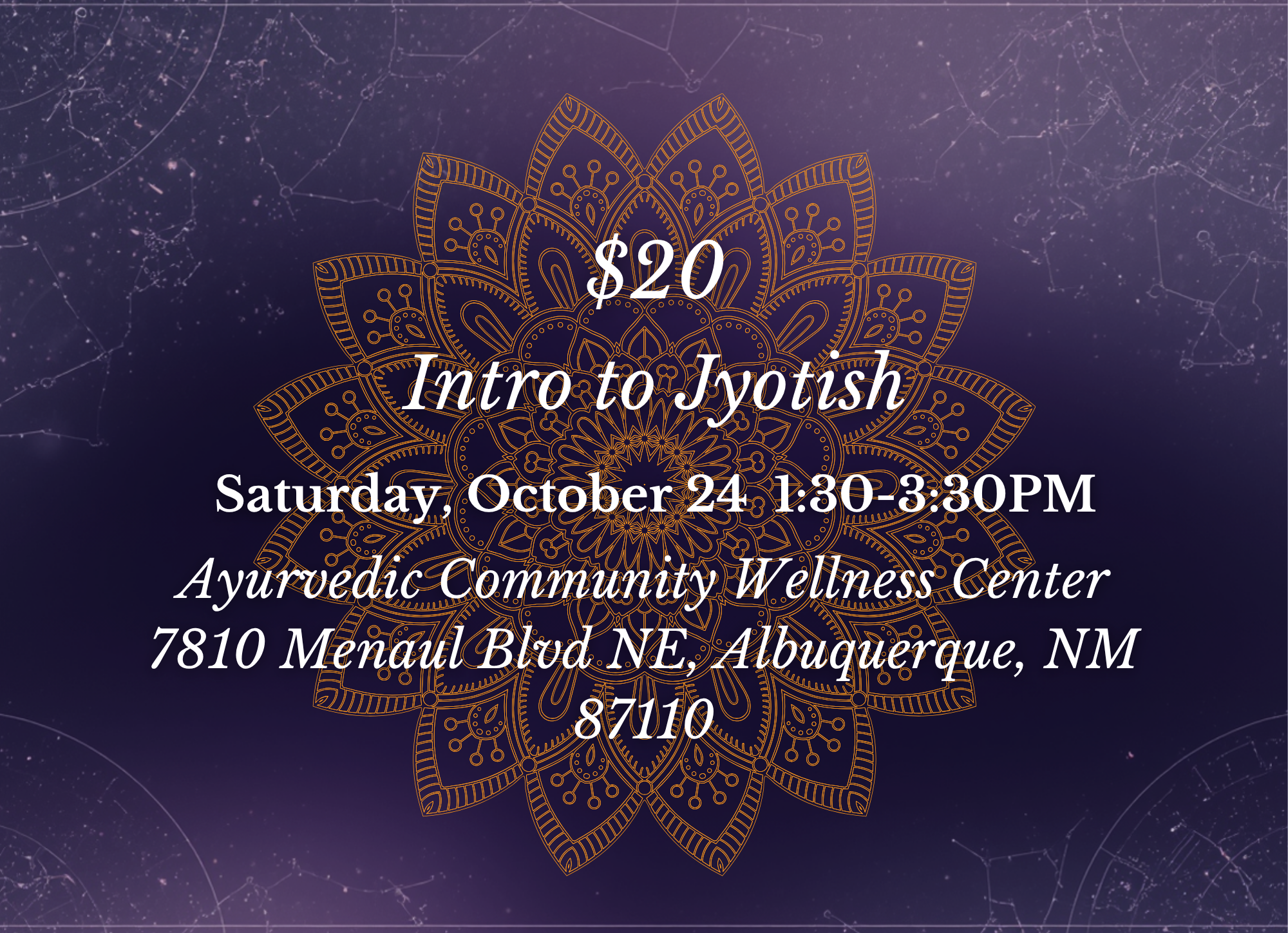 Introduction to Jyotish (Vedic Astrology)