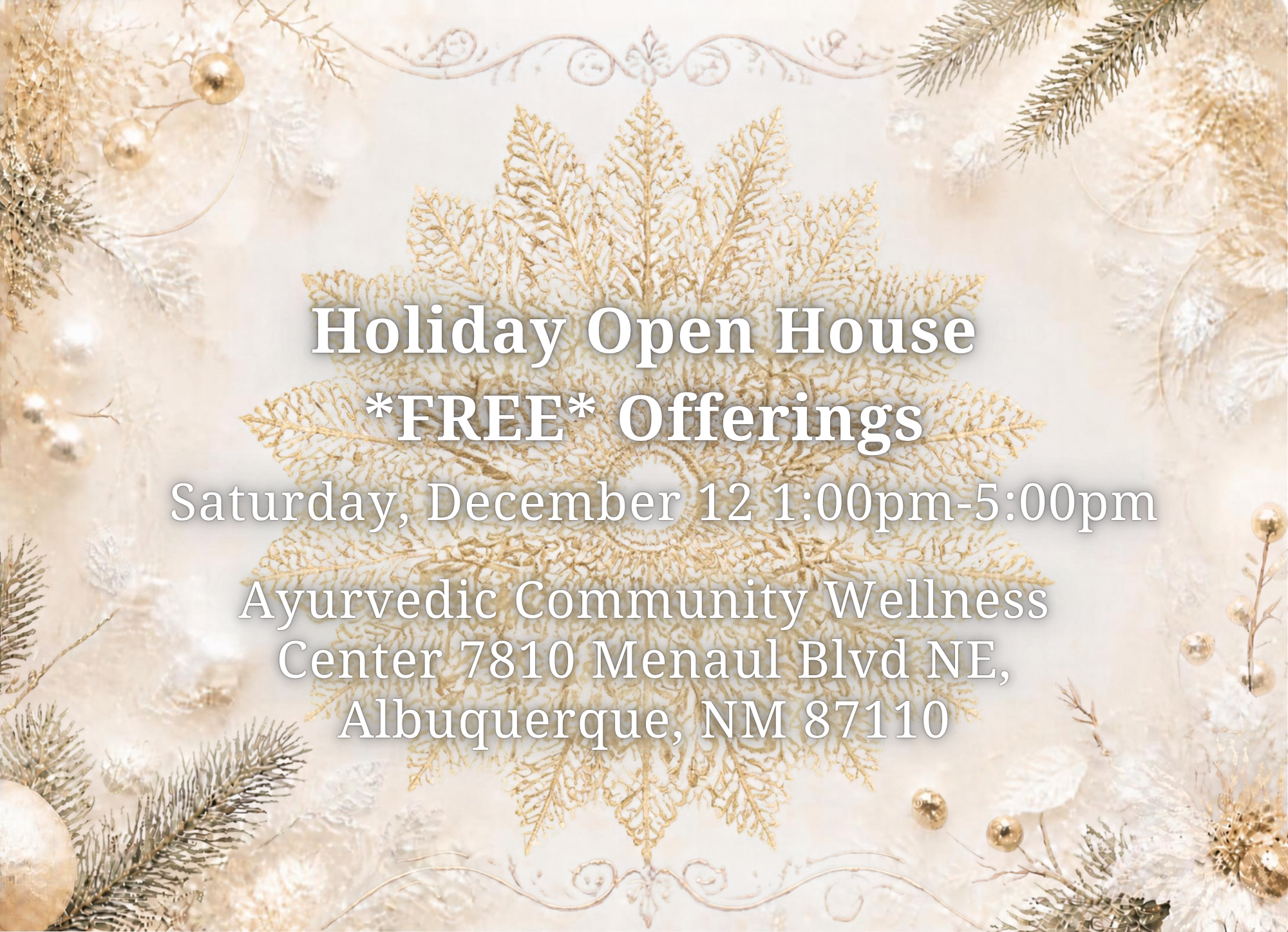 Holiday Open House
