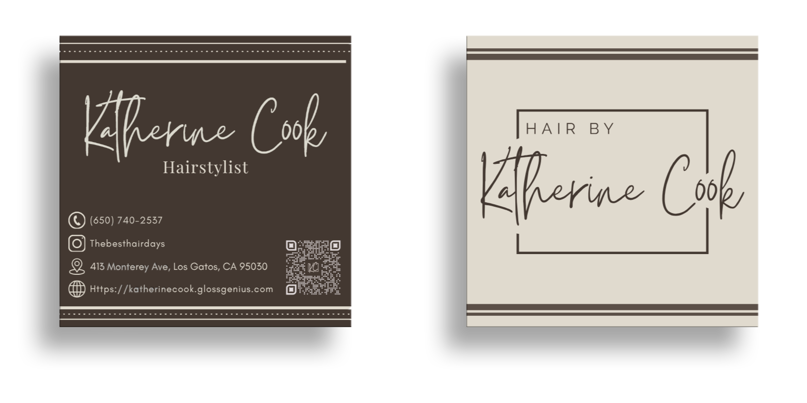 Katherine Cook Business Cards
