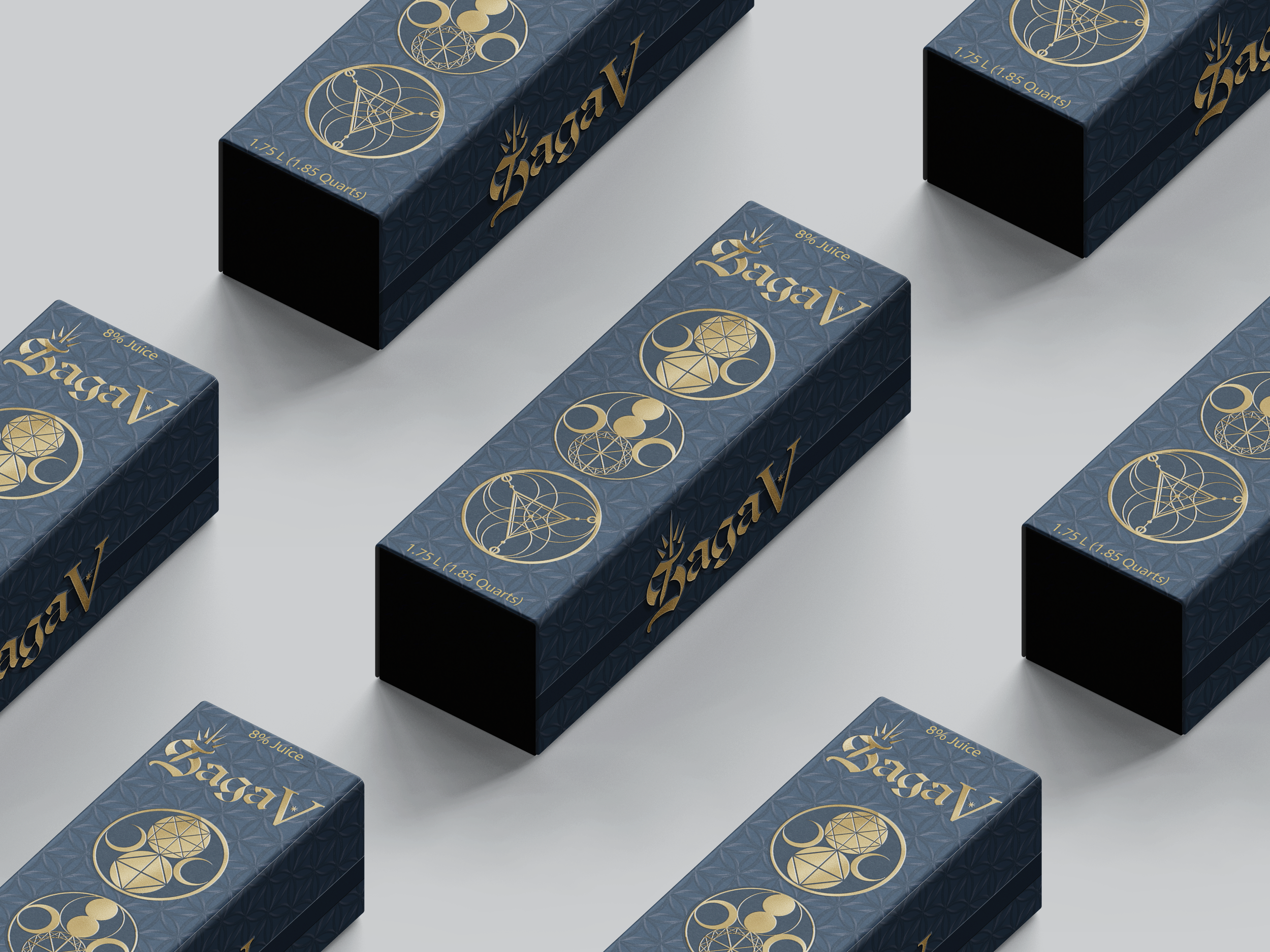 multiple arranged models of the project box packaging