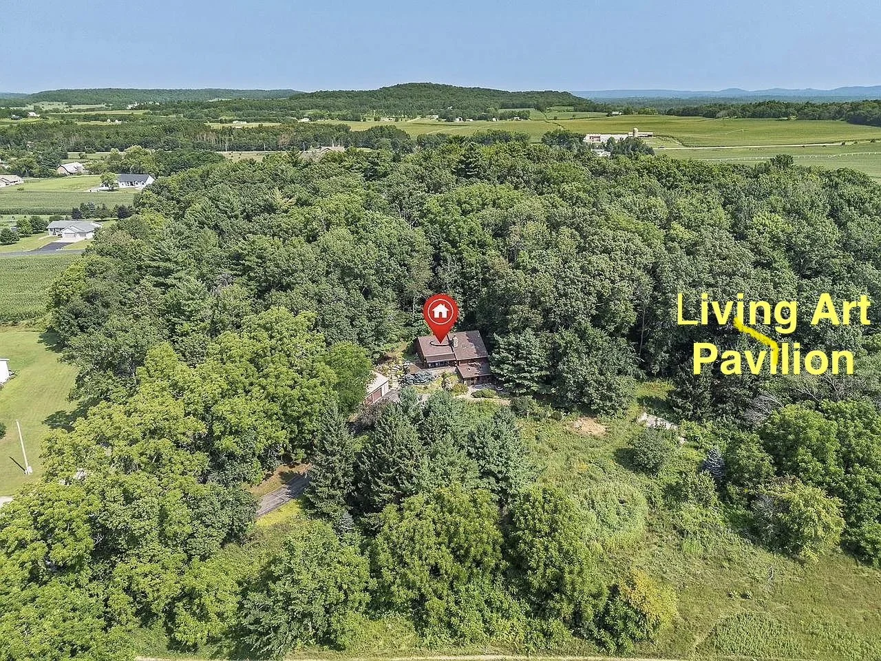 site of the Living Art Pavilion