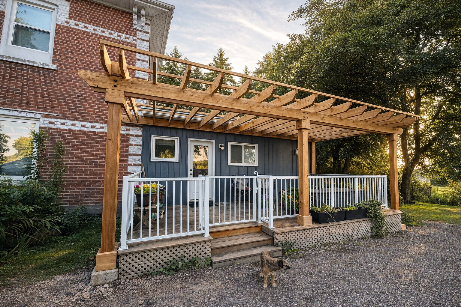 Pup Pergola