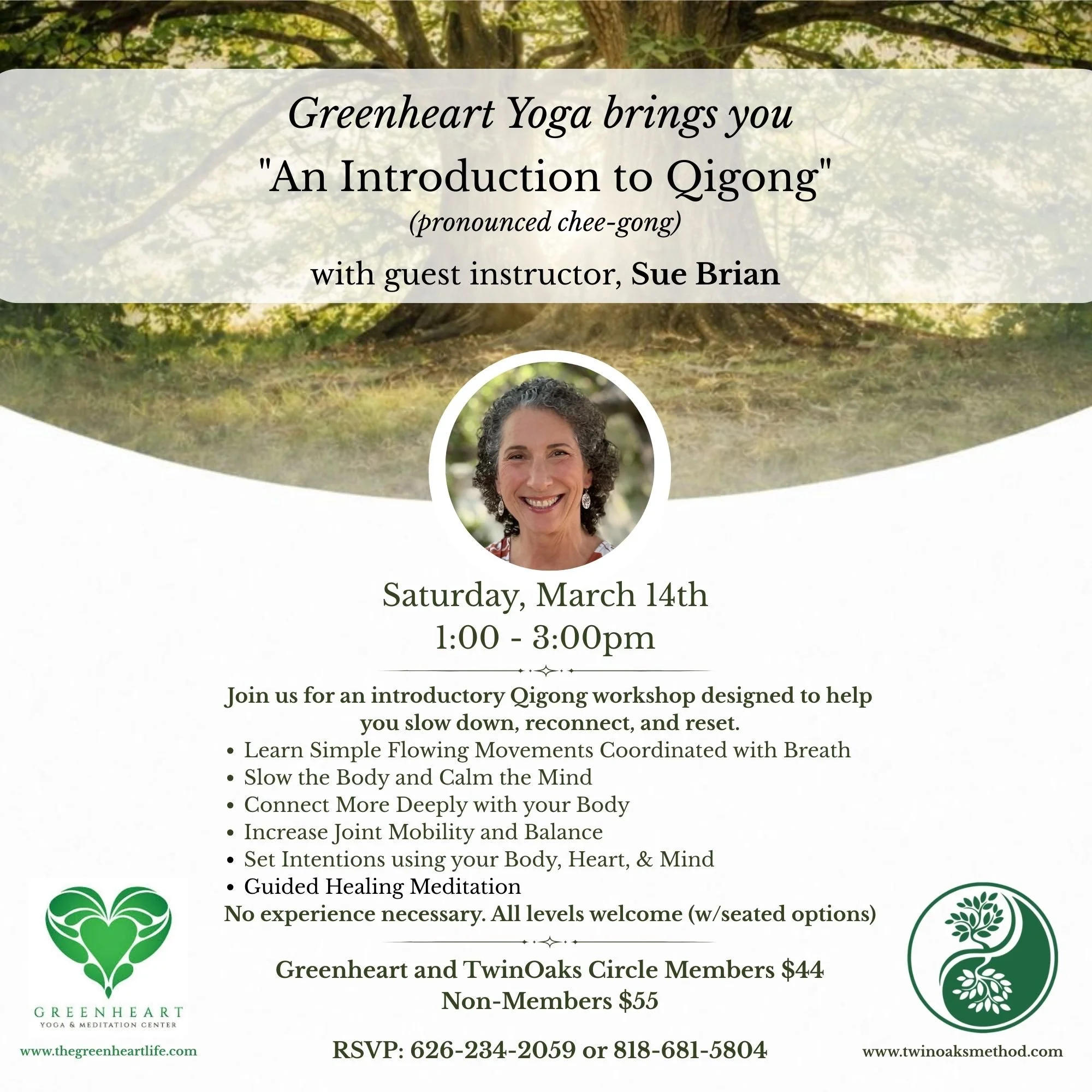 Greenheart Yoga - Intro to Qigong