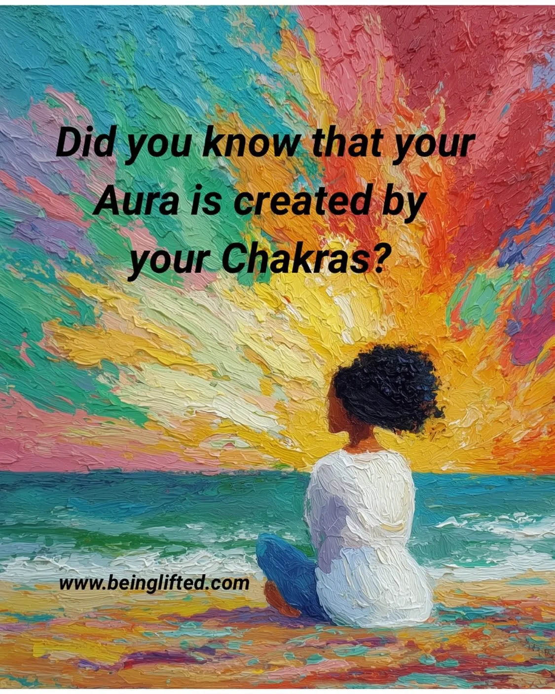 Your aura radiates from the inside out&hellip;

a living reflection of who you are in this moment &mdash; Your thoughts, emotions, physical state, and deeper connection.

When you learn to read your aura, you gain a powerful tool for self-understandi