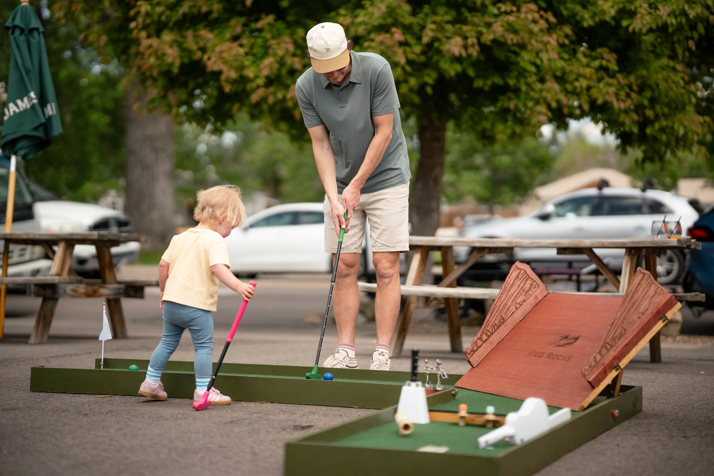 Mini golf course for rent Denver city, Brewery, Party, fun things to do in Denver, event rentals