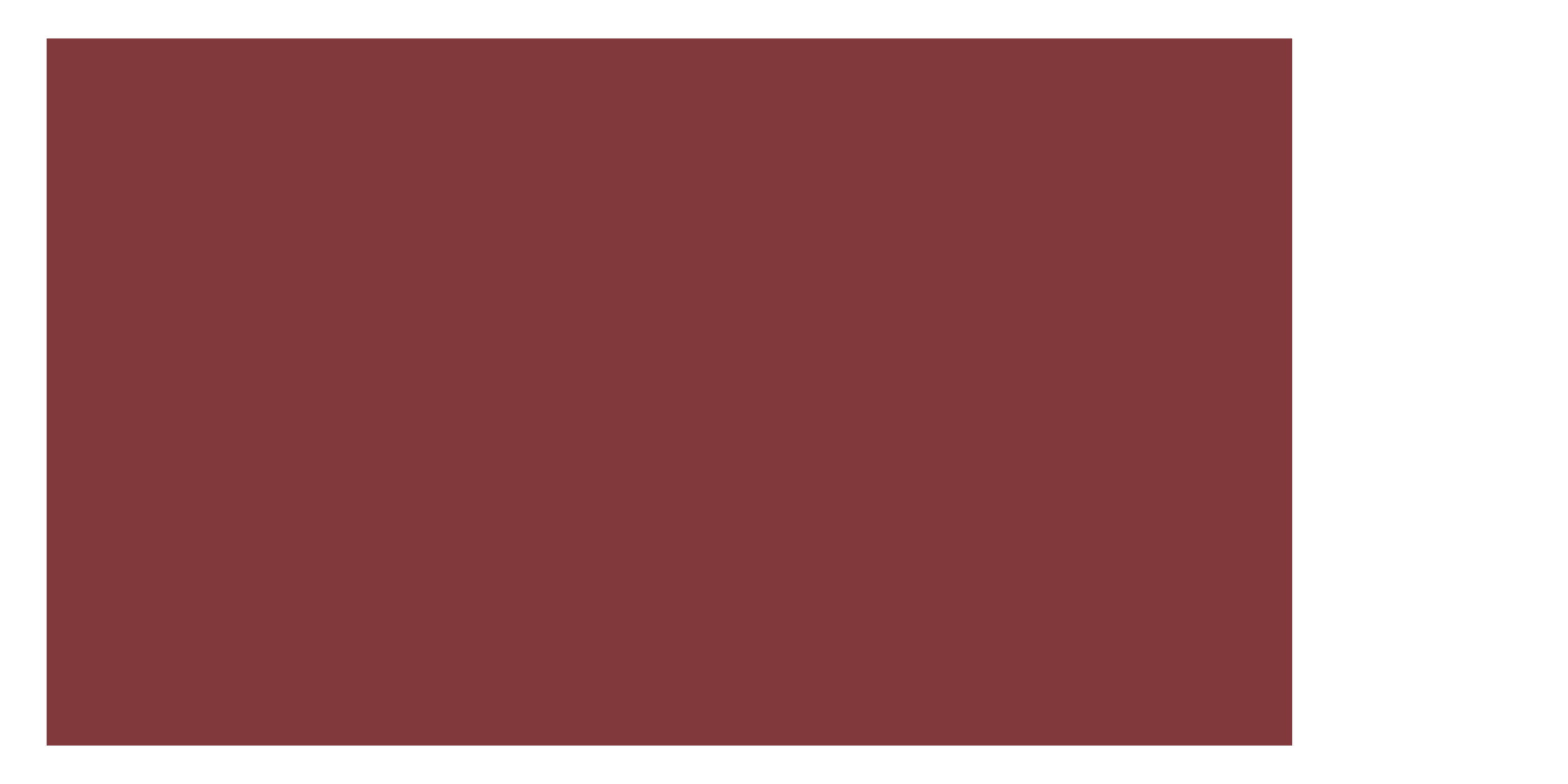A rectangular image with a maroon background and black borders on the top and bottom.