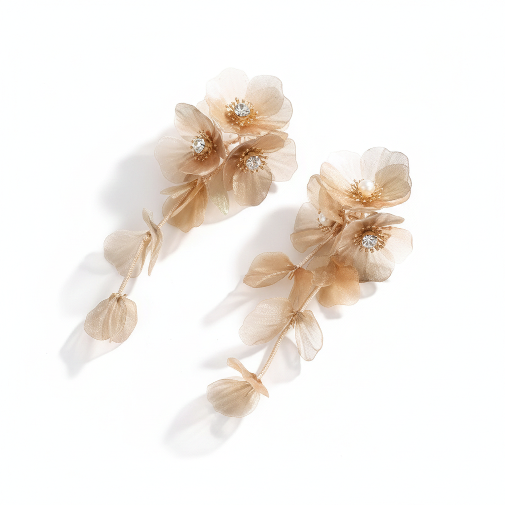 The Petal Bloom Drops (Rose Gold)