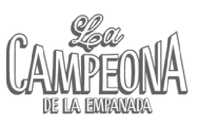 Texto que dice 'La Campeona de la Cocina' con un estilo de letras decorativas.