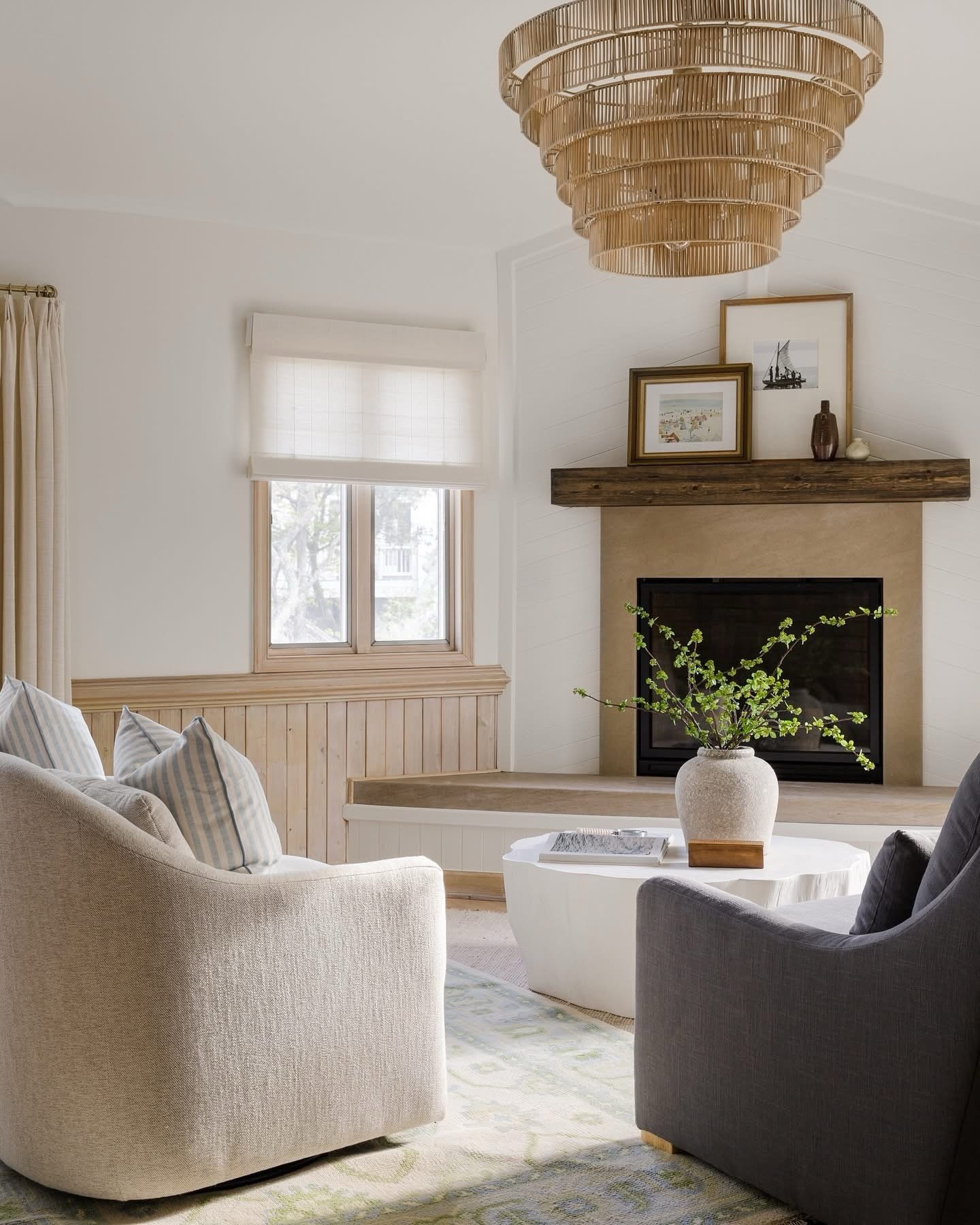 A recent project in Duck, NC with interior designer @danielle__gearhart