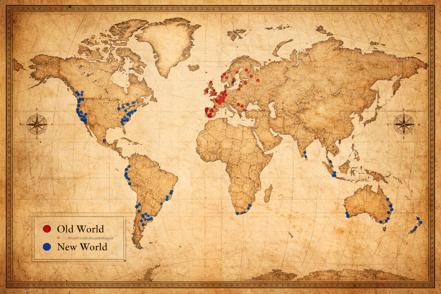 What Is the Difference Between Old World and New World Wine?