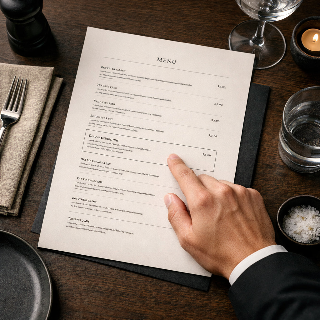 How Does Menu Design Influence What We Order?
