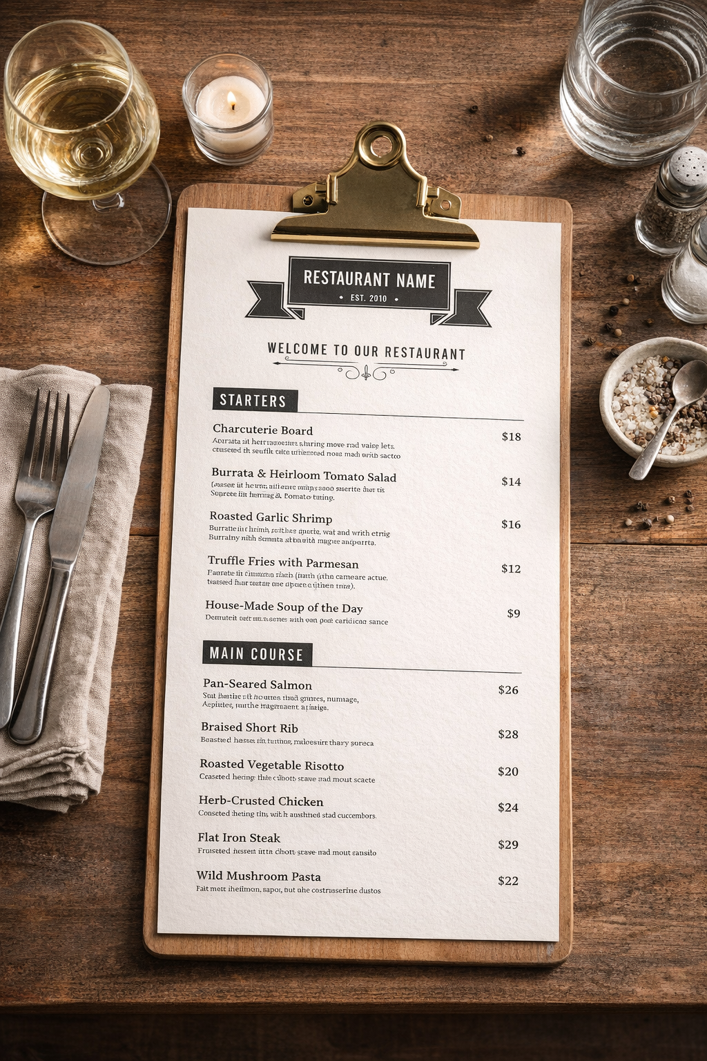 Part IV: The Menu Becomes the Constraint