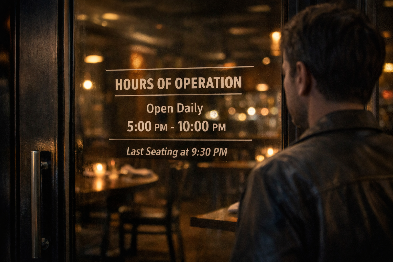 The Door Means What it Says