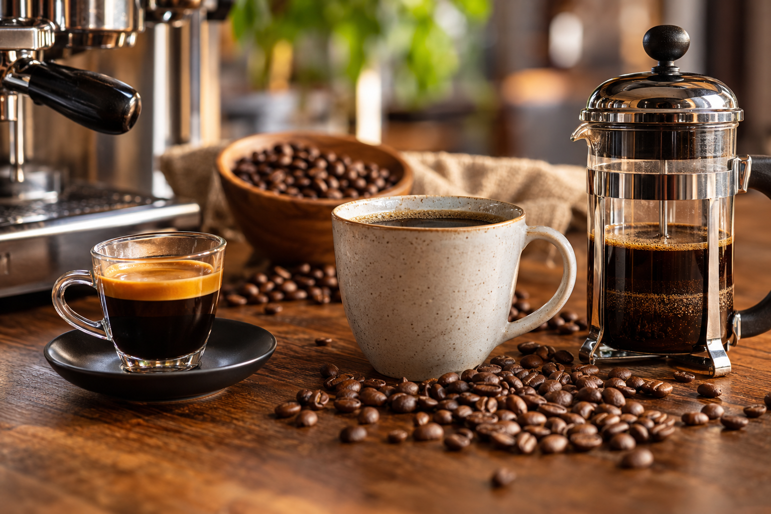 Can You Use the Same Coffee Beans for Espresso, Drip Coffee, and French Press?