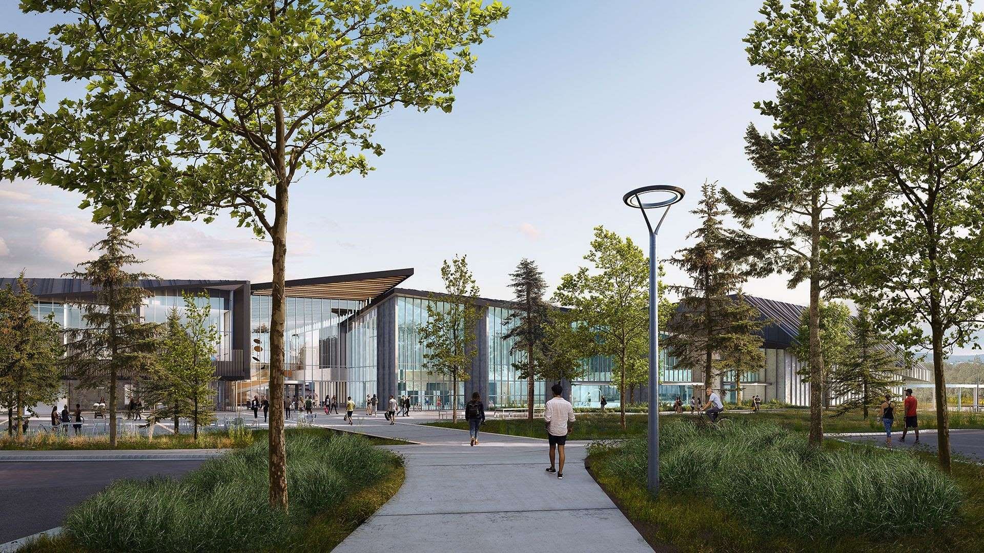 NEW WESTMINSTER AQUATICS & COMMUNITY CENTRE NEW WESTMINSTER, BC 
IMAGE CREDIT: VISMO (COURTESY OF HCMA ARCHITECTURE + DESIGN)