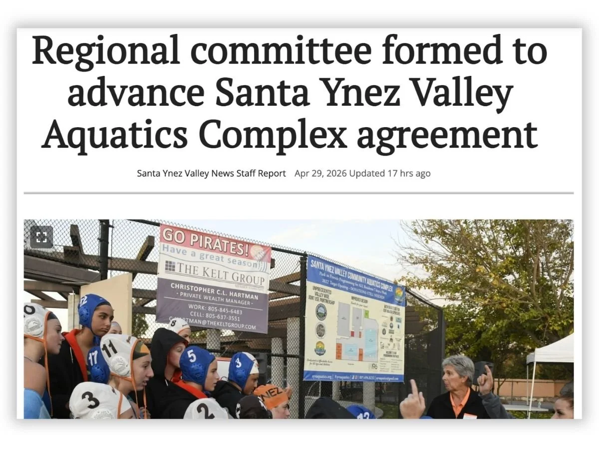 syv news article about formation of aquatics ad hoc committee