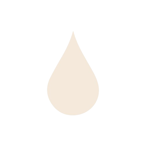 Blush coloured teardrop, accent image