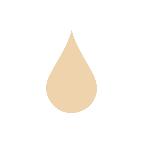 Skin coloured teardrop, accent image